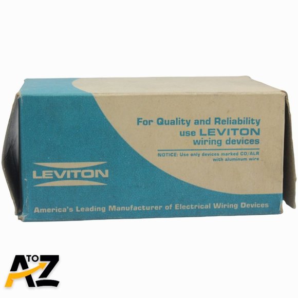 Vtg Leviton 5050 Black Range Receptacle Bakelite 3 Wire Surface Mounting 50 Amp - Picture 11 of 12